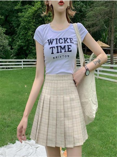 skirts 4 color women fashion high waist plaid mini skirt cute ladies female stylish zipper pleated xs, Black
skirts 4 color women fashion high waist plaid mini skirt cute ladies female stylish zipper pleated xs, Black