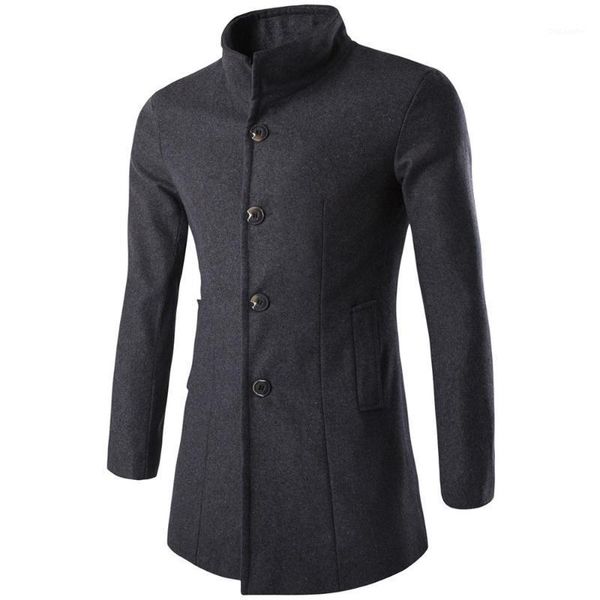 2020 winter trench coat men fashion long overcoat men woollen coat thick men's clothing1, Black
2020 winter trench coat men fashion long overcoat men woollen coat thick men's clothing1, Black