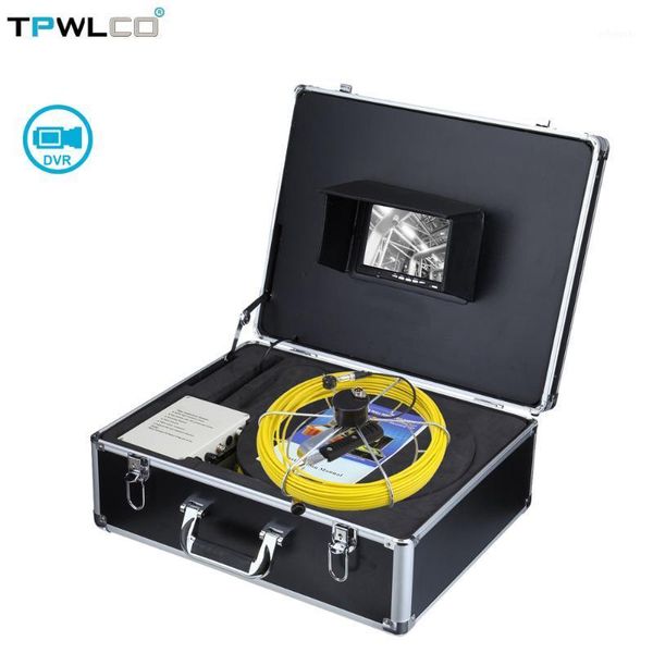 7 inch lcd pipeline endoscope inspection camera 20m cable 23mm industrial pipe sewer drain wall video plumbing system with dvr1
7 inch lcd pipeline endoscope inspection camera 20m cable 23mm industrial pipe sewer drain wall video plumbing system with dvr1