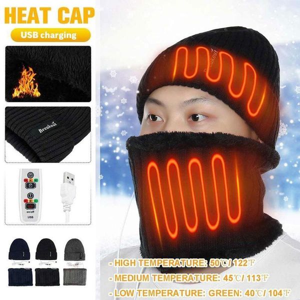 2piece/set electric heating winter hats scarf set usb 3gears adjustable thicken hat neck warmer ski warm knitted hat neck warmer, Blue;gray
2piece/set electric heating winter hats scarf set usb 3gears adjustable thicken hat neck warmer ski warm knitted hat neck warmer, Blue;gray