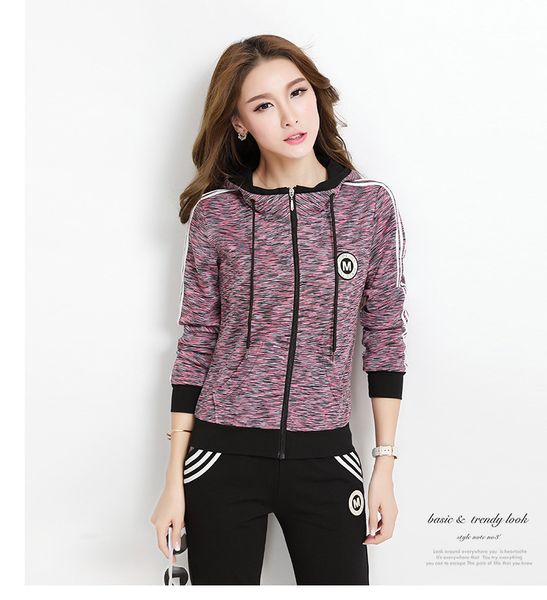 spring fall ensemble 2-piece, sweater, standing collar, set of two pieces, casual female thin track suit ndh9, Gray
spring fall ensemble 2-piece, sweater, standing collar, set of two pieces, casual female thin track suit ndh9, Gray