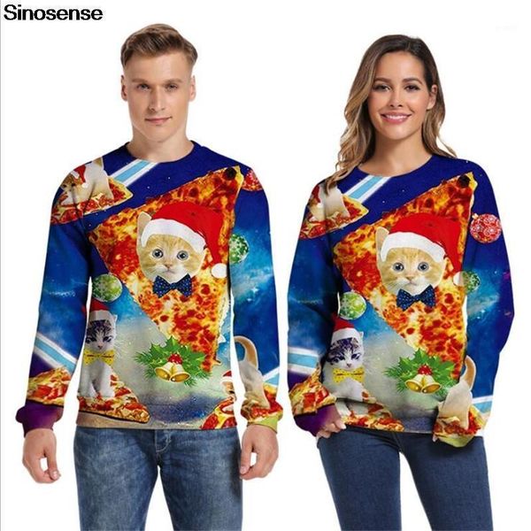ugly christmas sweater 3d pizza cat printed funny graphic pullover holiday party xmas sweatshirts men women christmas jumper 3xl1, White;black
ugly christmas sweater 3d pizza cat printed funny graphic pullover holiday party xmas sweatshirts men women christmas jumper 3xl1, White;black