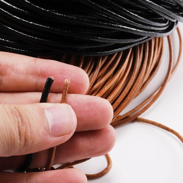 2-5m/lot 1.5 2 2.5 3 4 5 6mm 3 color genuine cow leather round thong cord diy bracelet findings rope string for wmtsja petsyard
2-5m/lot 1.5 2 2.5 3 4 5 6mm 3 color genuine cow leather round thong cord diy bracelet findings rope string for wmtsja petsyard