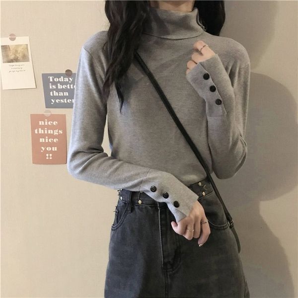 2021 new women's high-necked shirt in the fashionable high-collar jerseys long long-sleeve sleeve 1umx, White;black
2021 new women's high-necked shirt in the fashionable high-collar jerseys long long-sleeve sleeve 1umx, White;black