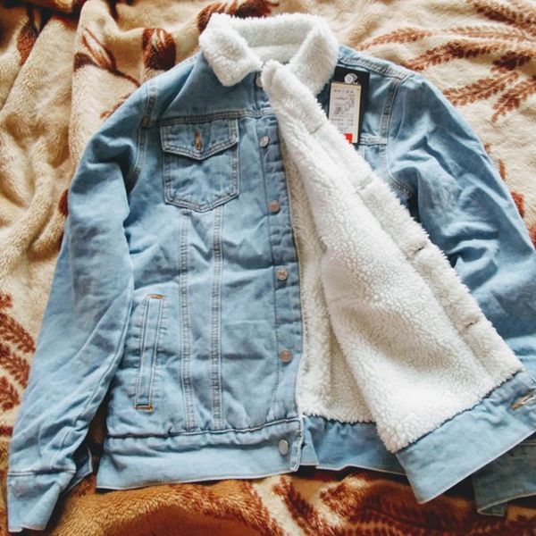 homens de outwear azul quente jean casacos moda grande tamanho forro denim inverno grosso masculino jaquetas, Black;brown
homens de outwear azul quente jean casacos moda grande tamanho forro denim inverno grosso masculino jaquetas, Black;brown
