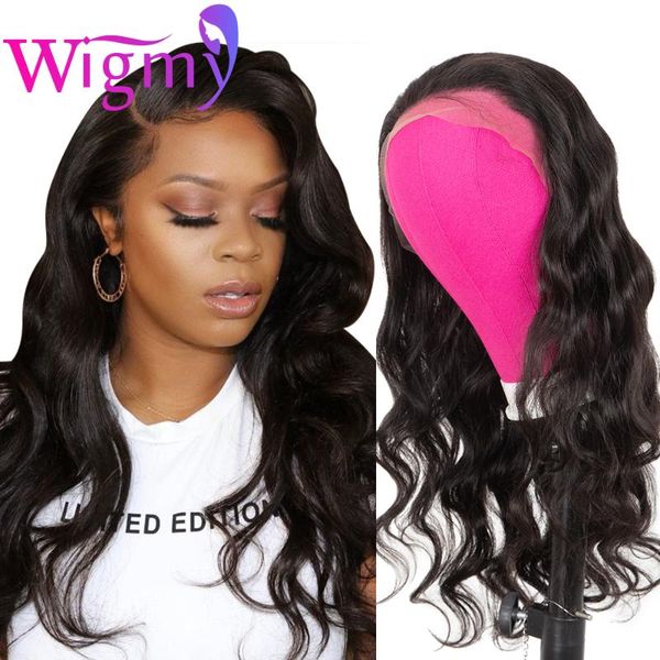 wigmy body wave lace front human hair wigs for black women pre plucked with baby hair 13x4 frontal wig human, Black;brown
wigmy body wave lace front human hair wigs for black women pre plucked with baby hair 13x4 frontal wig human, Black;brown