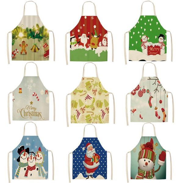 aprons christmas parent-child kitchen apron cartoon santa claus print sleeveless linen for kids men women home cleaning tools
aprons christmas parent-child kitchen apron cartoon santa claus print sleeveless linen for kids men women home cleaning tools