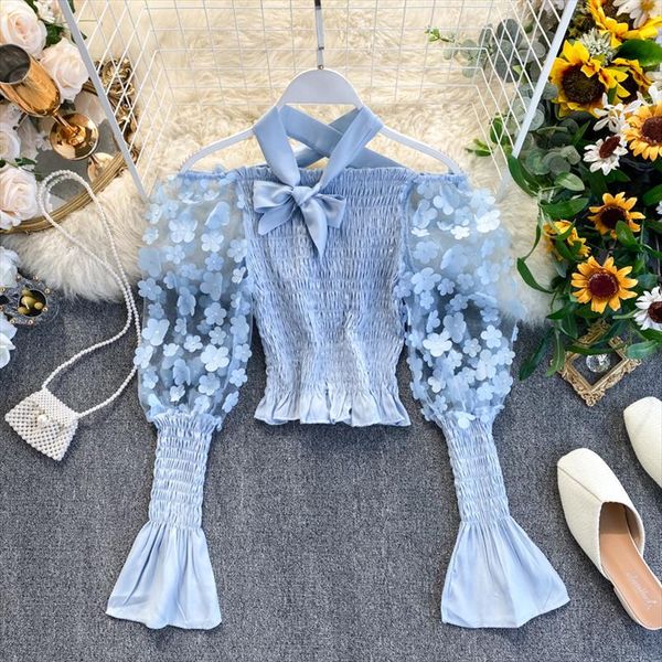 французский vintage flower mesh лоскутная puff sleeve blosue женщины сладкий bowknot плеча короткие рубашки sexy streetwear tee tops, White
французский vintage flower mesh лоскутная puff sleeve blosue женщины сладкий bowknot плеча короткие рубашки sexy streetwear tee tops, White
