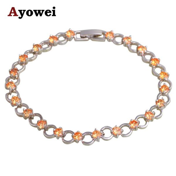 charm bracelets sell romantic christmas gift orange crystal silver jewelry bracelet for ladies fashion tbs1100a, Golden;silver
charm bracelets sell romantic christmas gift orange crystal silver jewelry bracelet for ladies fashion tbs1100a, Golden;silver