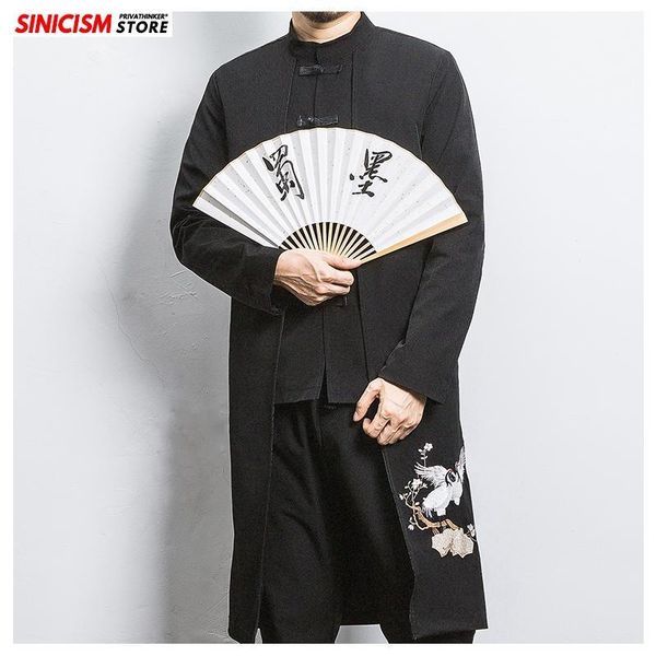 sinicism store mens casual long embroidery trench jacket men chinese style buckle trench 2020 male spring coats oversize clothes1, Tan;black
sinicism store mens casual long embroidery trench jacket men chinese style buckle trench 2020 male spring coats oversize clothes1, Tan;black