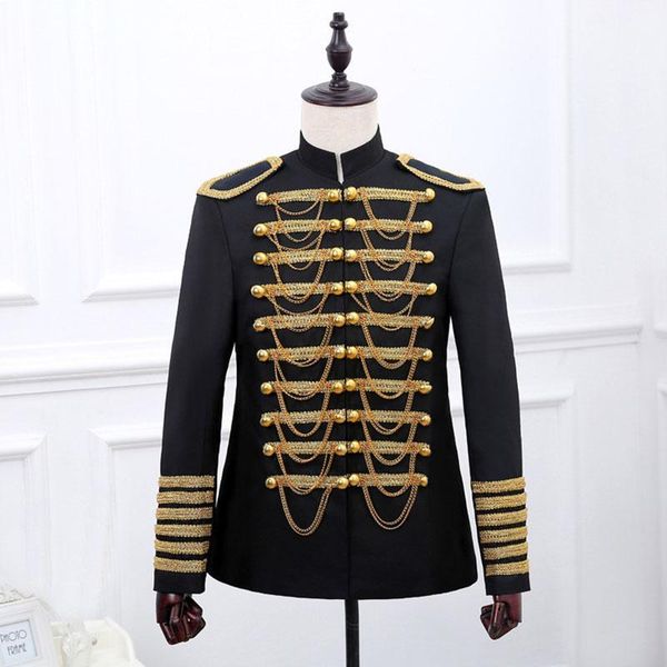 mens blazer jacket dj nightclub bar sequin blazer men european court costume homme wedding groom cosplay homme1, White;black
mens blazer jacket dj nightclub bar sequin blazer men european court costume homme wedding groom cosplay homme1, White;black