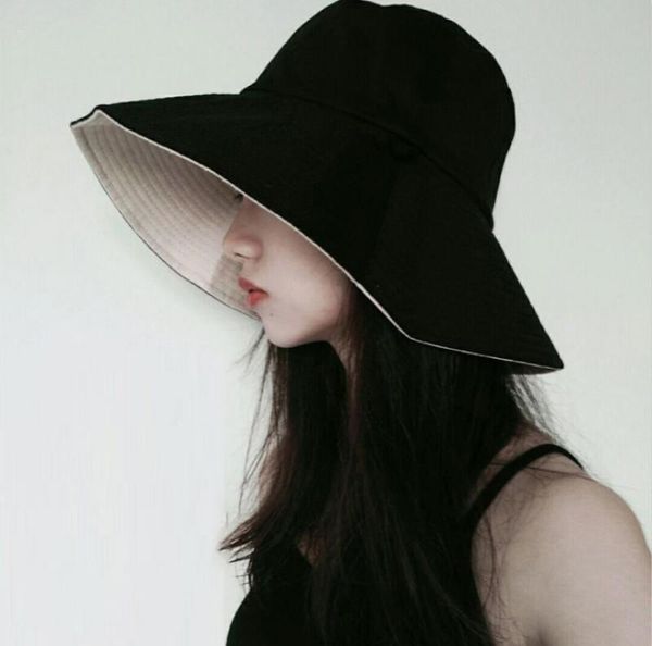 wide brim hats summer foldable bucket hat women outdoor sunscreen cotton fishing hunting cap basin chapeau sun prevent present, Blue;gray
wide brim hats summer foldable bucket hat women outdoor sunscreen cotton fishing hunting cap basin chapeau sun prevent present, Blue;gray