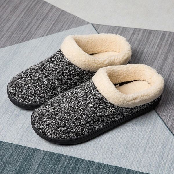 men's slipper solid color winter home soft slipper for men warm indoor beadroom slides men suede cotton slippers plus size 4950 #004u, Black
men's slipper solid color winter home soft slipper for men warm indoor beadroom slides men suede cotton slippers plus size 4950 #004u, Black
