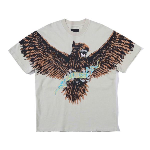 2022 summer europe france paris eagle broken holes t shirts fashion men skateboard short sleeve tshirt women clothes casual cotton tee, White;black
2022 summer europe france paris eagle broken holes t shirts fashion men skateboard short sleeve tshirt women clothes casual cotton tee, White;black