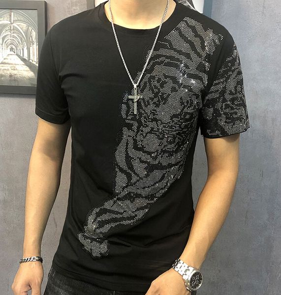 summer 2020 new short sleeves long t-shirts men t-shirt tiger tees of engomar aibv, White
summer 2020 new short sleeves long t-shirts men t-shirt tiger tees of engomar aibv, White