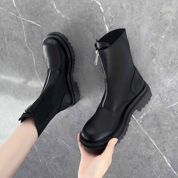 rimocy black pu leather brand boots women autumn winter round toe lace up shoes woman fashion motorcycle platform botas 35-401
rimocy black pu leather brand boots women autumn winter round toe lace up shoes woman fashion motorcycle platform botas 35-401
