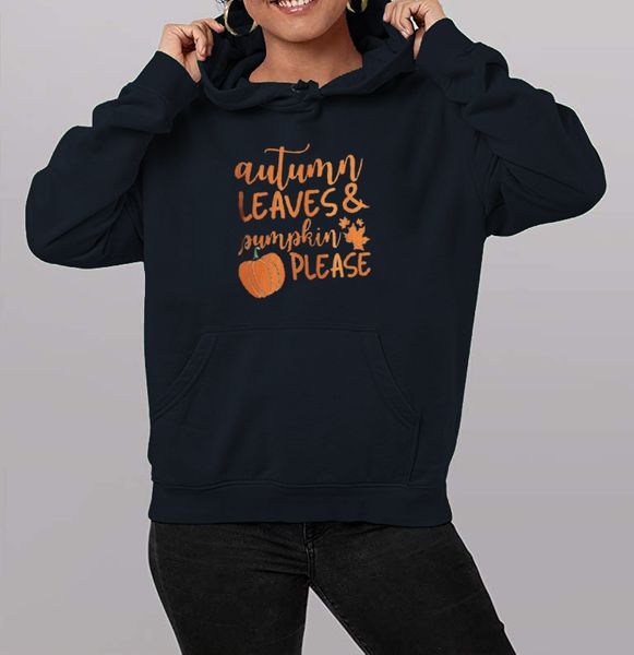 wt20095 loose large size trend autumn leaves pumpkin fresh personality pattern letter print hooded sweater women's loose multicolor, Black
wt20095 loose large size trend autumn leaves pumpkin fresh personality pattern letter print hooded sweater women's loose multicolor, Black