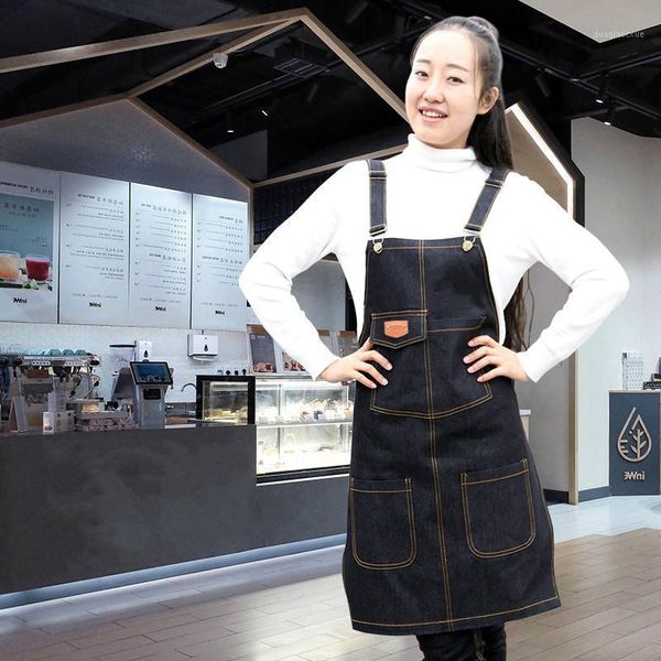 aprons senyue denim apron for chef kitchen cooking bbq woman man adjustable pocket works bib smock1
aprons senyue denim apron for chef kitchen cooking bbq woman man adjustable pocket works bib smock1