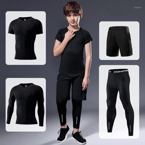 running sets 2-5 pcs/set boy's tracksuit sports suit gym training compression clothes jogging golf sport wear exercise workout tights1, Black;blue
running sets 2-5 pcs/set boy's tracksuit sports suit gym training compression clothes jogging golf sport wear exercise workout tights1, Black;blue