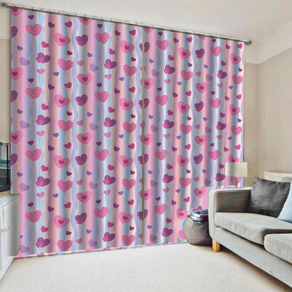 curtain & drapes pink curtains heart 3d printing blockout polyester po fabric for room bedroom
curtain & drapes pink curtains heart 3d printing blockout polyester po fabric for room bedroom
