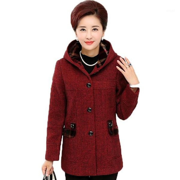2019 autumn winter new woolen coat large size 5xl coat loose fashion single-breasted thick section slim jacket female jane1, Black
2019 autumn winter new woolen coat large size 5xl coat loose fashion single-breasted thick section slim jacket female jane1, Black