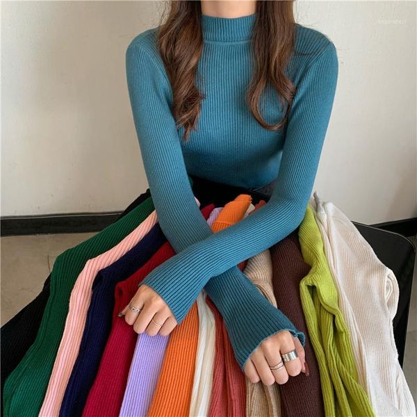 2021 autumn winter thick sweater women knitted ribbed pullover sweater long sleeve turtleneck slim jumper soft warm pull femme1, White;black
2021 autumn winter thick sweater women knitted ribbed pullover sweater long sleeve turtleneck slim jumper soft warm pull femme1, White;black