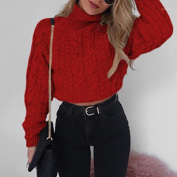 autumn winter turtleneck pullover women solid twist short knitted sweater korean silm black crop jumper ropa mujer 20201, White;black
autumn winter turtleneck pullover women solid twist short knitted sweater korean silm black crop jumper ropa mujer 20201, White;black