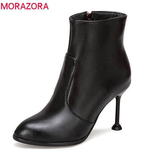 morazora 2020 new arrive ankle boots for women pointed toe short plush autumn winter boots zipper fashion high heels shoes woman1, Black
morazora 2020 new arrive ankle boots for women pointed toe short plush autumn winter boots zipper fashion high heels shoes woman1, Black