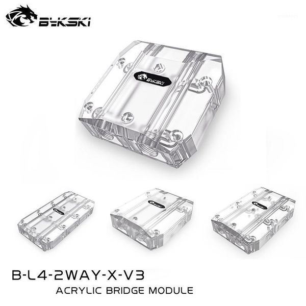 bykski multi graphics card bridging module acrylic connectors use for 2/3/4 gpu card connection channel, b-l4-2way-x-v31
bykski multi graphics card bridging module acrylic connectors use for 2/3/4 gpu card connection channel, b-l4-2way-x-v31