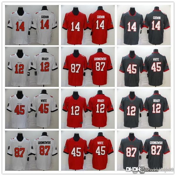 мужчины тампа залив buccaneer 12 том брэди 14 крис годвин 87 роб гронкавски 45 девин белый 13 майк эванс футбольные майки, Black;red
мужчины тампа залив buccaneer 12 том брэди 14 крис годвин 87 роб гронкавски 45 девин белый 13 майк эванс футбольные майки, Black;red
