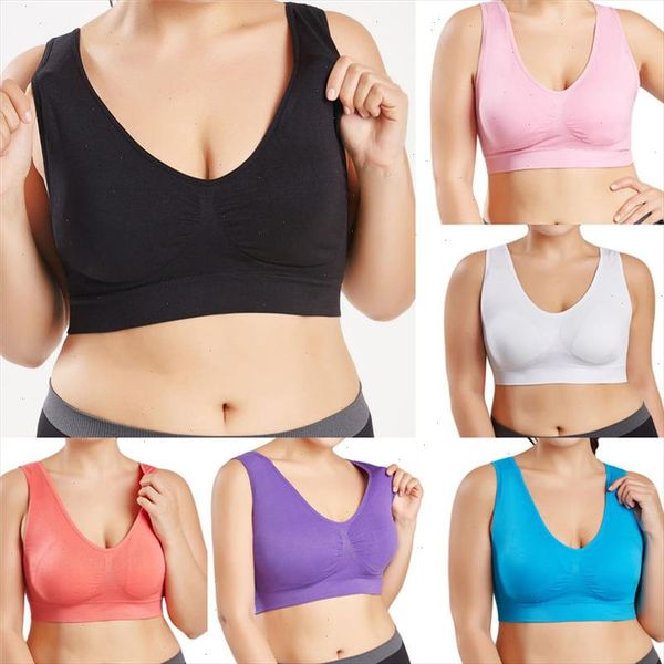 2021 casual girls women pure color plus size ultra thin large bra sports bra full cup underwear debardeur femme, White
2021 casual girls women pure color plus size ultra thin large bra sports bra full cup underwear debardeur femme, White
