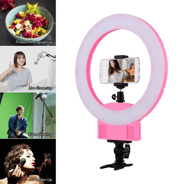 flash heads 12 inch led ring light 36w stepless dimmable ringlight with desk bracket portable bag phone holder for makeup video pography
flash heads 12 inch led ring light 36w stepless dimmable ringlight with desk bracket portable bag phone holder for makeup video pography
