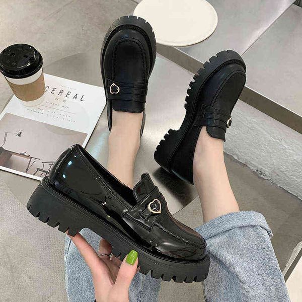 dress women oxford patent leather platform thick sole slip on heart loafers female boat shoes pumps autumn 9298n 220309, Black
dress women oxford patent leather platform thick sole slip on heart loafers female boat shoes pumps autumn 9298n 220309, Black