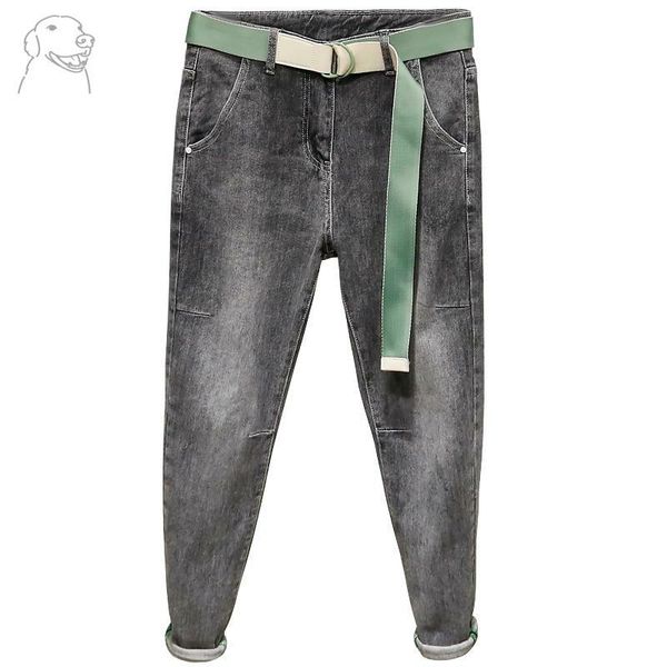men's jeans fashion 2021 denim summer thin loose trend casual slightly broken smoky gray simple feet ankle length pants, Blue
men's jeans fashion 2021 denim summer thin loose trend casual slightly broken smoky gray simple feet ankle length pants, Blue