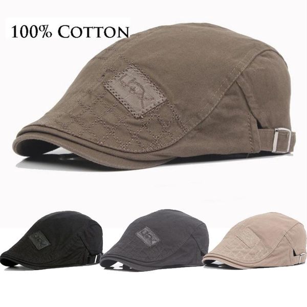 sboy hats thefound 2021 cotton men beret cap adjustable ivy cowboy hat golf driving summer flat cabbie caps, Blue;gray
sboy hats thefound 2021 cotton men beret cap adjustable ivy cowboy hat golf driving summer flat cabbie caps, Blue;gray