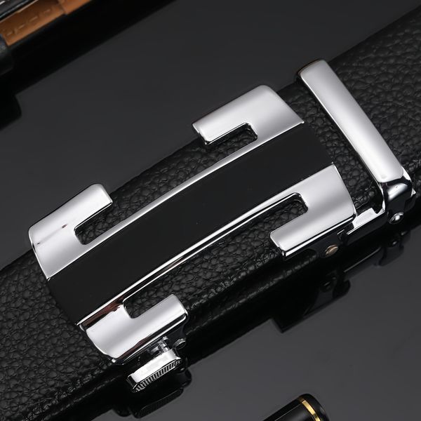 pure business automatic buckle trousers leather men's litchi grain all inclusive belt, Black;brown
pure business automatic buckle trousers leather men's litchi grain all inclusive belt, Black;brown