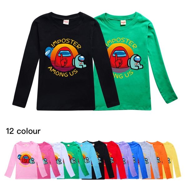 84 colors game among us cartoon cute print long sleeves t shirt baby boys girls sweatshirt children kids tees sports sweater e112102, Blue
84 colors game among us cartoon cute print long sleeves t shirt baby boys girls sweatshirt children kids tees sports sweater e112102, Blue