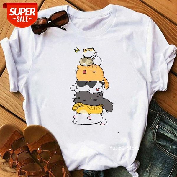 Funny Cat Family Animal Print Tshirts Women Vogue Butterfly T Shirt Femme Kawaii Tumblr Clothes Female T-Shirt Streetwear Tops #aa64, White
Funny Cat Family Animal Print Tshirts Women Vogue Butterfly T Shirt Femme Kawaii Tumblr Clothes Female T-Shirt Streetwear Tops #aa64, White
