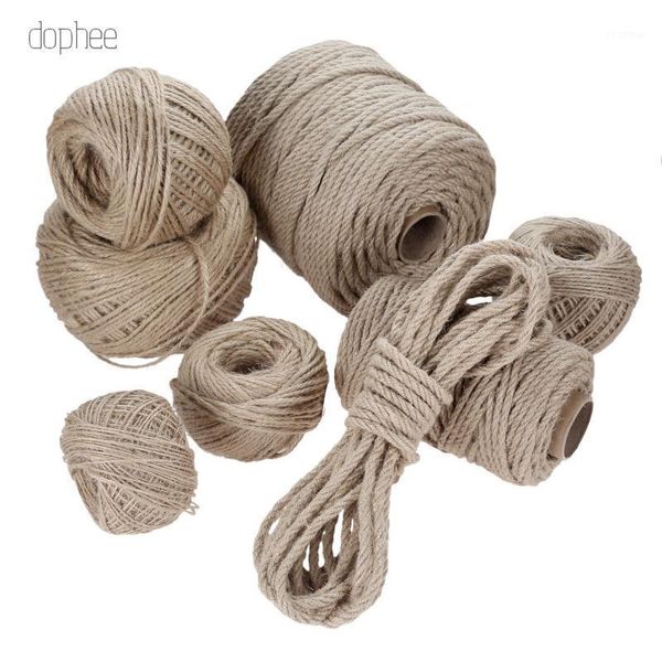 dophee 1-5mm jute fabric rope twine rolls twisted cord macrame string diy basket craft cat pet scratching handmade decor1, Black;white
dophee 1-5mm jute fabric rope twine rolls twisted cord macrame string diy basket craft cat pet scratching handmade decor1, Black;white