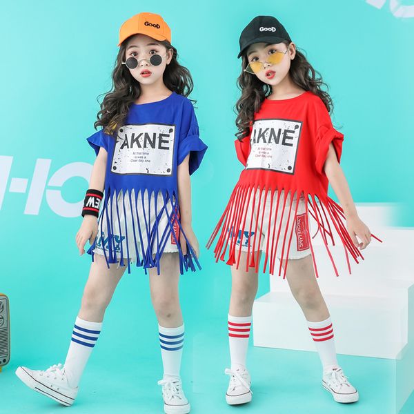 new children street dance set girls hip hop clothes jazz catwalk dance costumes performance tassel cheerleader clothing may1052, Black;red
new children street dance set girls hip hop clothes jazz catwalk dance costumes performance tassel cheerleader clothing may1052, Black;red