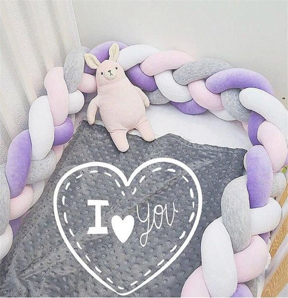 bedding sets 4 strands + 4.2m born baby bed bumper braided twist circumference protect crib buffer anti-collision accessories
bedding sets 4 strands + 4.2m born baby bed bumper braided twist circumference protect crib buffer anti-collision accessories