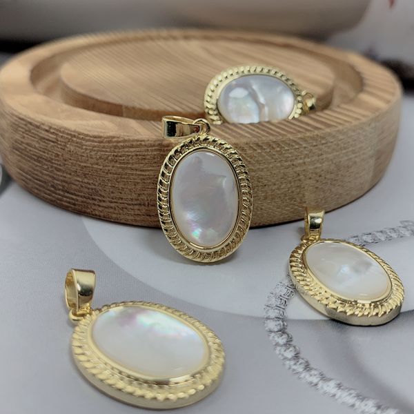 fashion oval pearl shell charms pendants for jewelry making necklace pendant wholesale q1209, Bronze;silver
fashion oval pearl shell charms pendants for jewelry making necklace pendant wholesale q1209, Bronze;silver