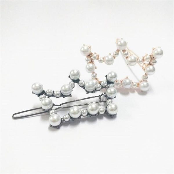 brand design crown barrette pearl ornaments wedding hair accessories geometric hairpins with pearls hair clip women jewelry, Golden;silver
brand design crown barrette pearl ornaments wedding hair accessories geometric hairpins with pearls hair clip women jewelry, Golden;silver