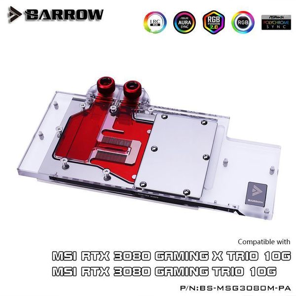 barrow water block use for msi rtx3080 gaming x trio/msi rtx3080 gaming trio gpu card support original backplate 5v 3pin a-rgb1
barrow water block use for msi rtx3080 gaming x trio/msi rtx3080 gaming trio gpu card support original backplate 5v 3pin a-rgb1