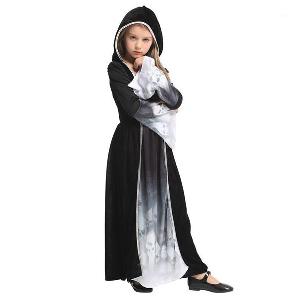 huihonshe new modern halloween costume kids girls witch costumes skull hat print carnival for party fancy dress1, Black;red
huihonshe new modern halloween costume kids girls witch costumes skull hat print carnival for party fancy dress1, Black;red