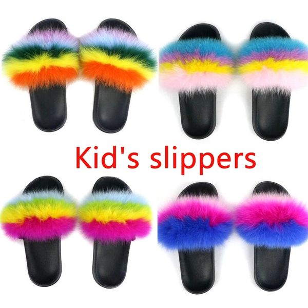 children' summer fox fur slippers home striped plush shoes women' fur slides kid' fluffy furry sandals girl' fur fli, Black;grey
children' summer fox fur slippers home striped plush shoes women' fur slides kid' fluffy furry sandals girl' fur fli, Black;grey