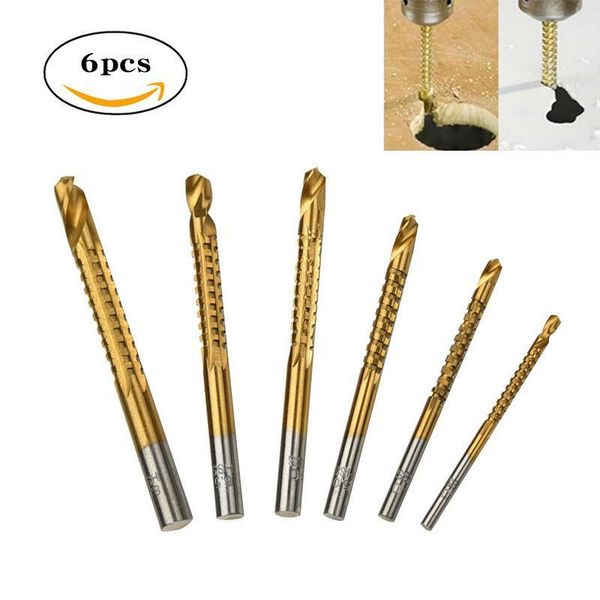 6pc high speed steel sawteeth twist drill pull groove sawteeth titanize drill electric 3-8mm ju zuan set carpentry1
6pc high speed steel sawteeth twist drill pull groove sawteeth titanize drill electric 3-8mm ju zuan set carpentry1