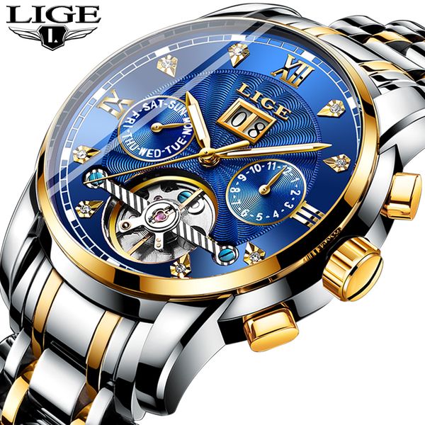 lige men watches automatic mechanical watch fashion diamond clock male stainless steel waterproof watch men relogio masculino
lige men watches automatic mechanical watch fashion diamond clock male stainless steel waterproof watch men relogio masculino
