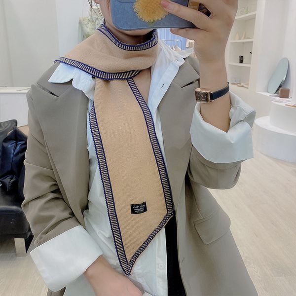 brand new autumn knitted woollen scarf for female students striped neck klwe, Blue;gray
brand new autumn knitted woollen scarf for female students striped neck klwe, Blue;gray