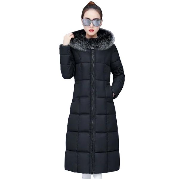 2021 new winter jacket women plus size cotton padded chic coat fashion long slim hooded fur collar outwear coat 1b1g, Black
2021 new winter jacket women plus size cotton padded chic coat fashion long slim hooded fur collar outwear coat 1b1g, Black